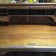 American oak desk