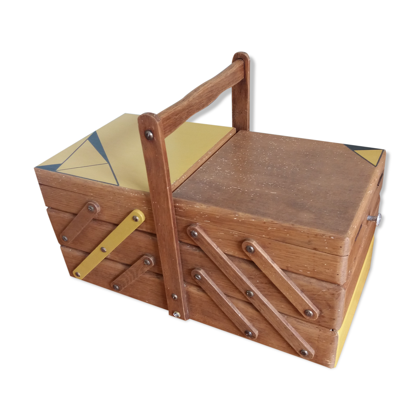 Sewing box worker seamstress revisited