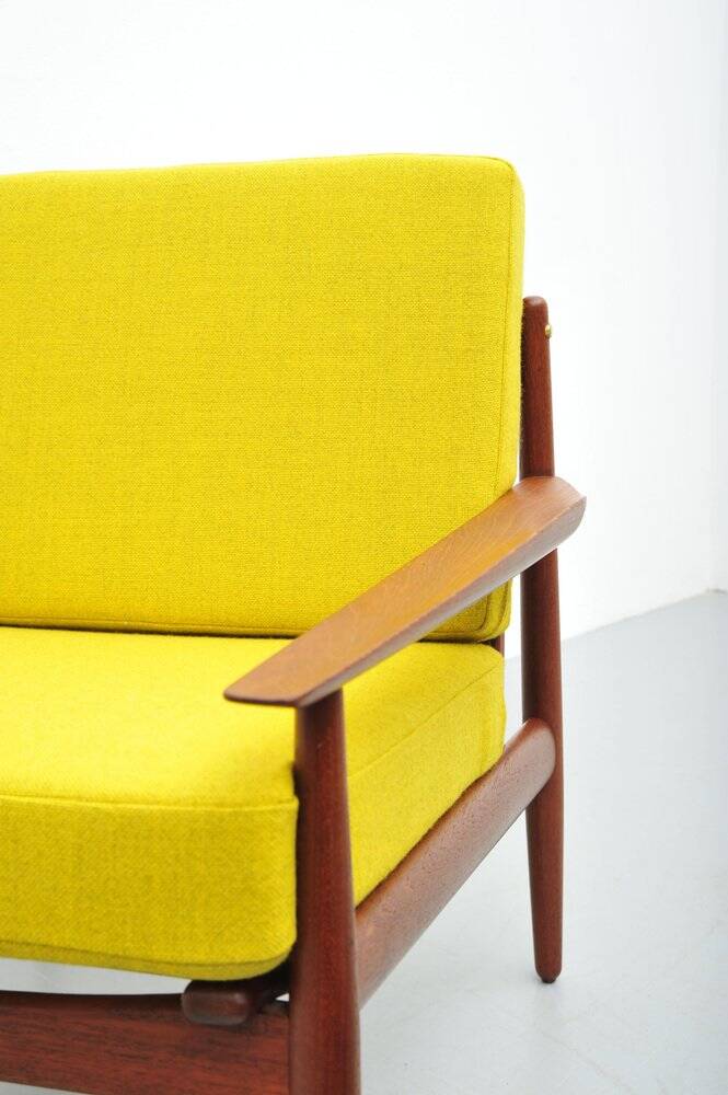 Danish Teak armchair by Glostrup, 1950s