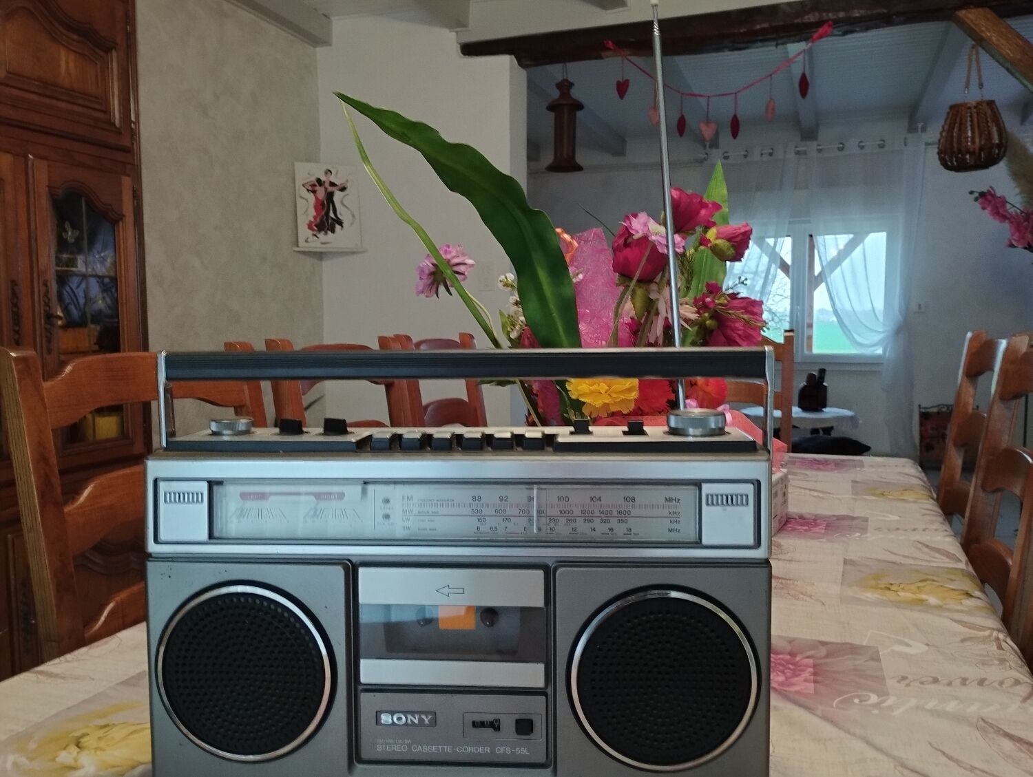 Sony stereo cassette radio