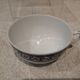 Christofle blue ginkgo porcelain breakfast cup, 35cl