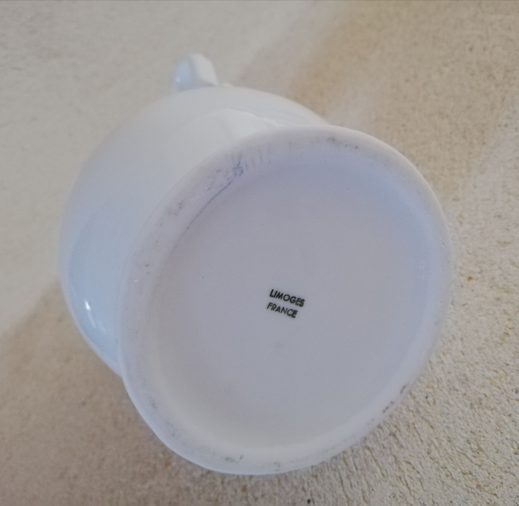 Limoges porcelain vase