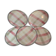Set 5 flat plates Marellle Digoin