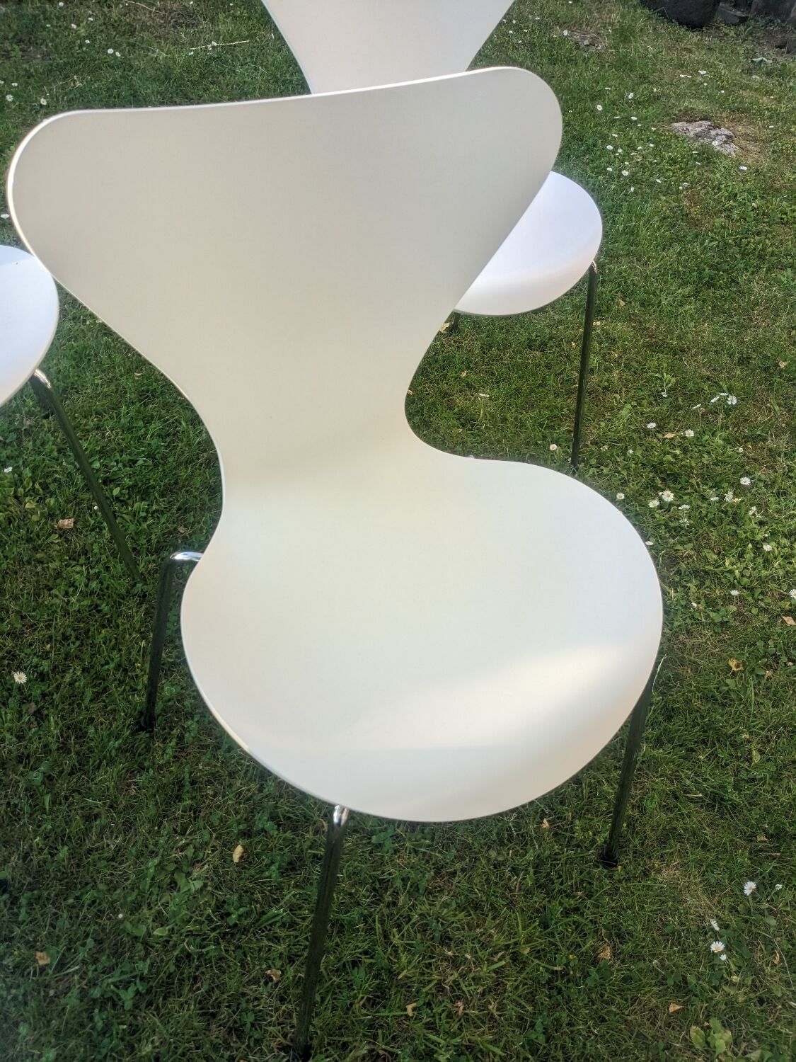 6 chaises série 7 d'Arne Jacobsen pour  Fritz Hansen
