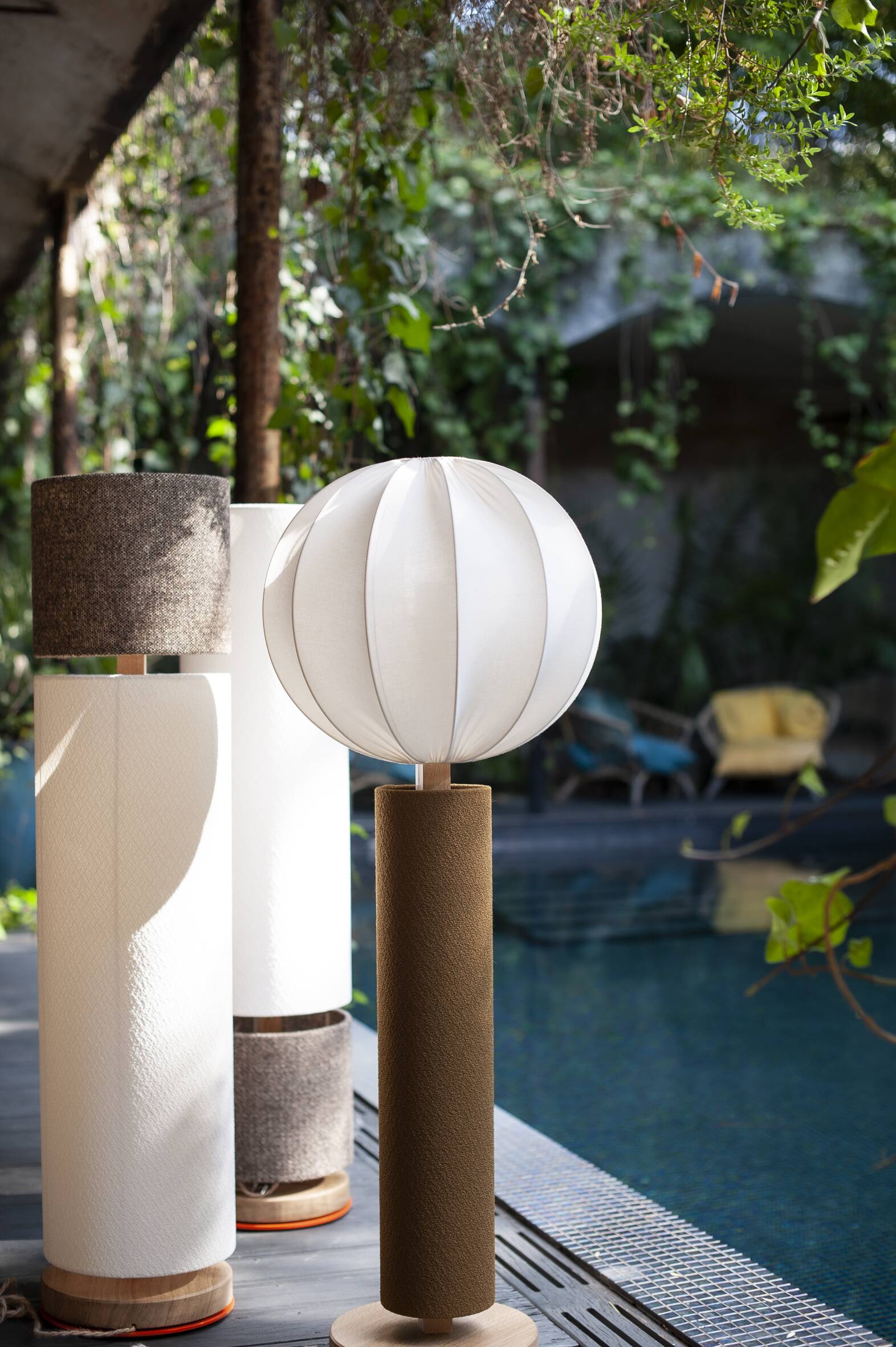 Mima #1 Floor Lamp, 2000s, Cotton / Angélique Delaire /