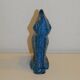 Cat by Aldo Londi for Bitossi in blue ceramic