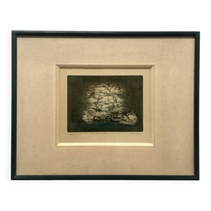 Tableau huile & techniques - toile