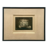 Oil painting & mixed techniques on framed canvas & signed by the artist.