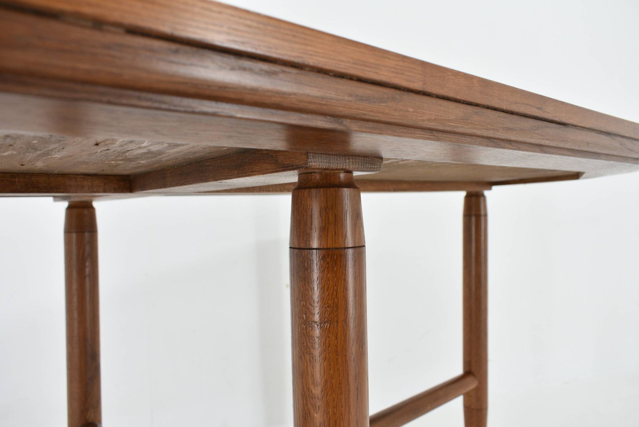 1960s Beech Dining Table, Czechoslovakia