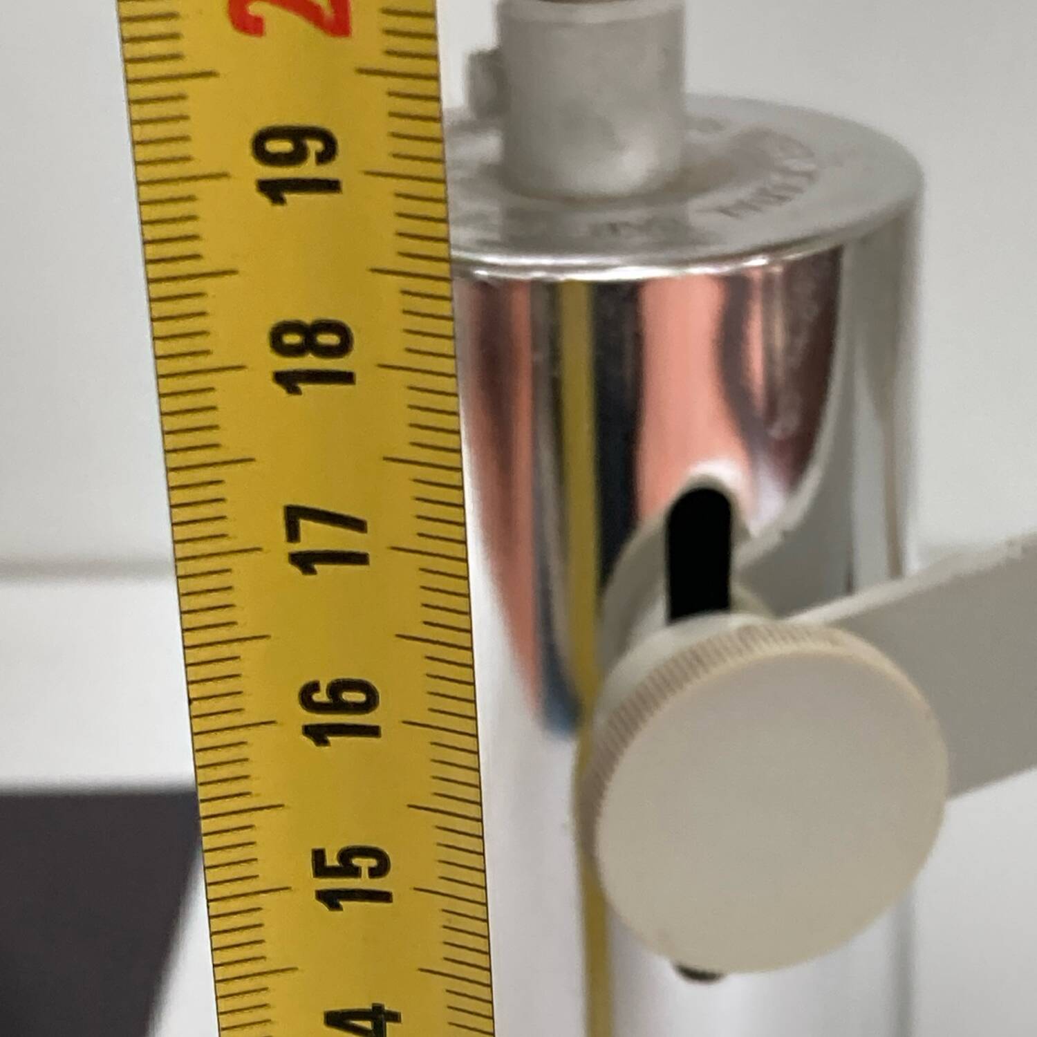 German aluminum wall light CONCORD LIGHTNING MURALE 70’S