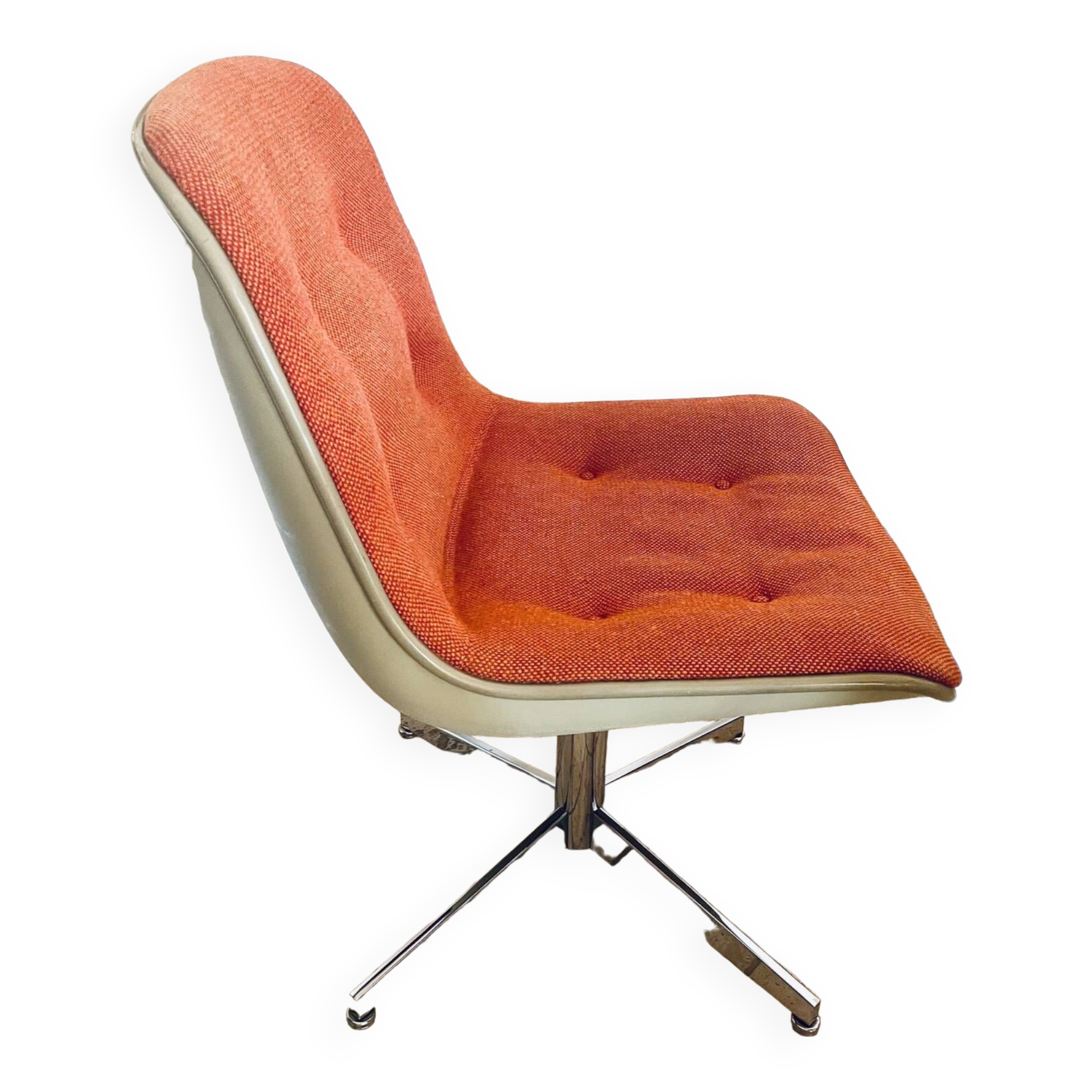 Vintage shell office chair