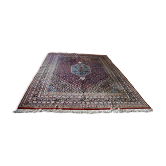 Hand-woven vintage indian rug 346x252cm