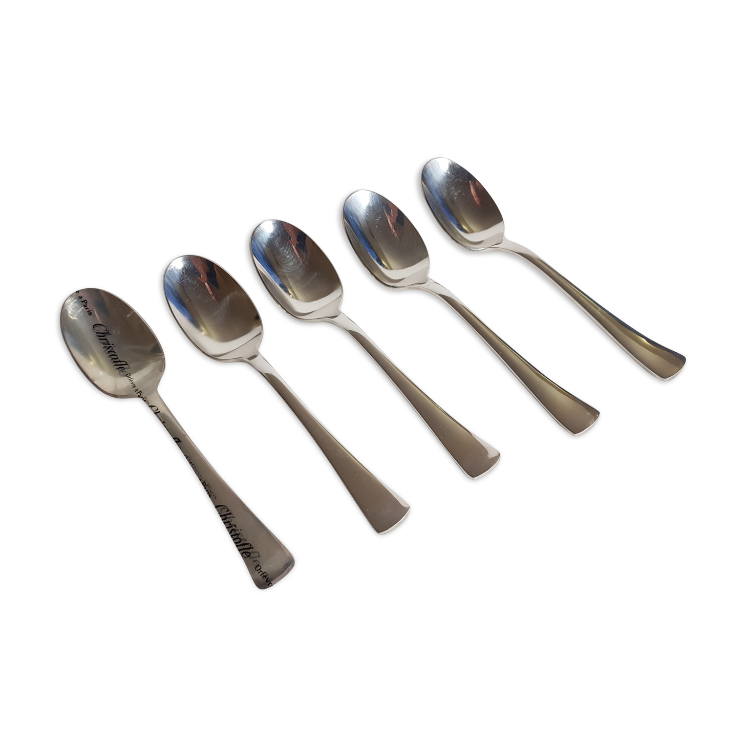 Set of 5 tablespoons "Christofle hotel" , 19 cm