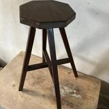 Wooden workshop stool