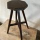 Tabouret sellette atelier en bois