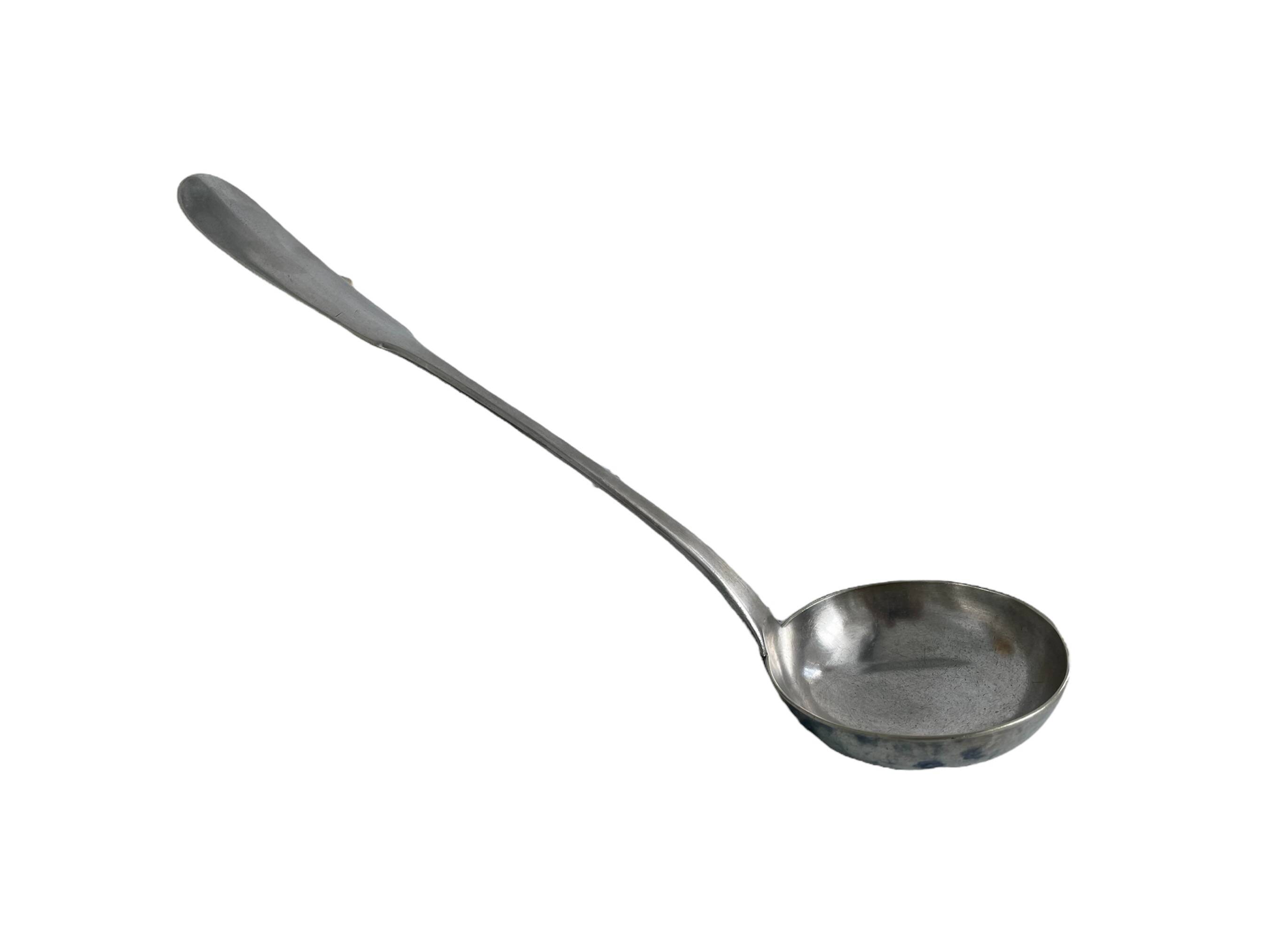 Large antique ladle, Art Nouveau, Maison Cailar‑Bayard, Christofle 1900