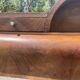 Art Deco Console Headboard in Walnut Veneer – 1930s