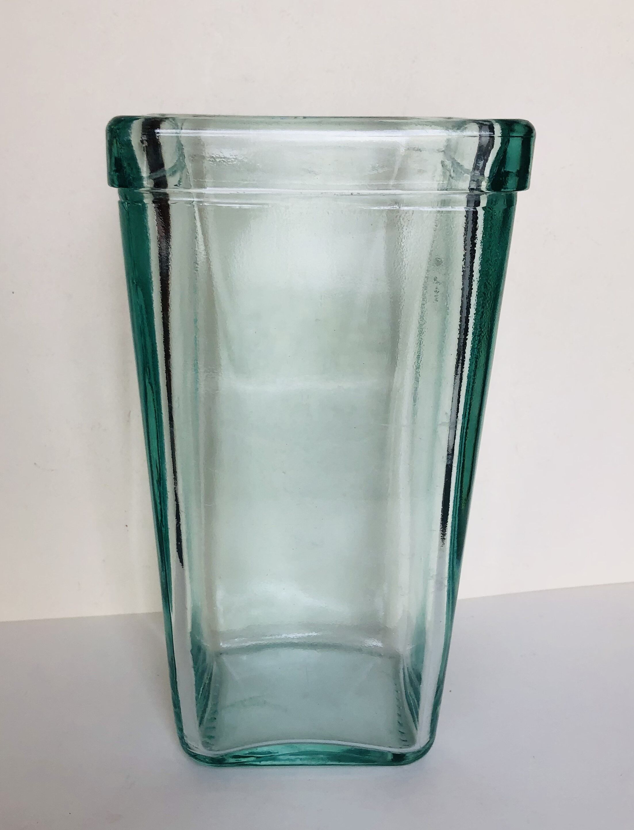 Vintage glass vase