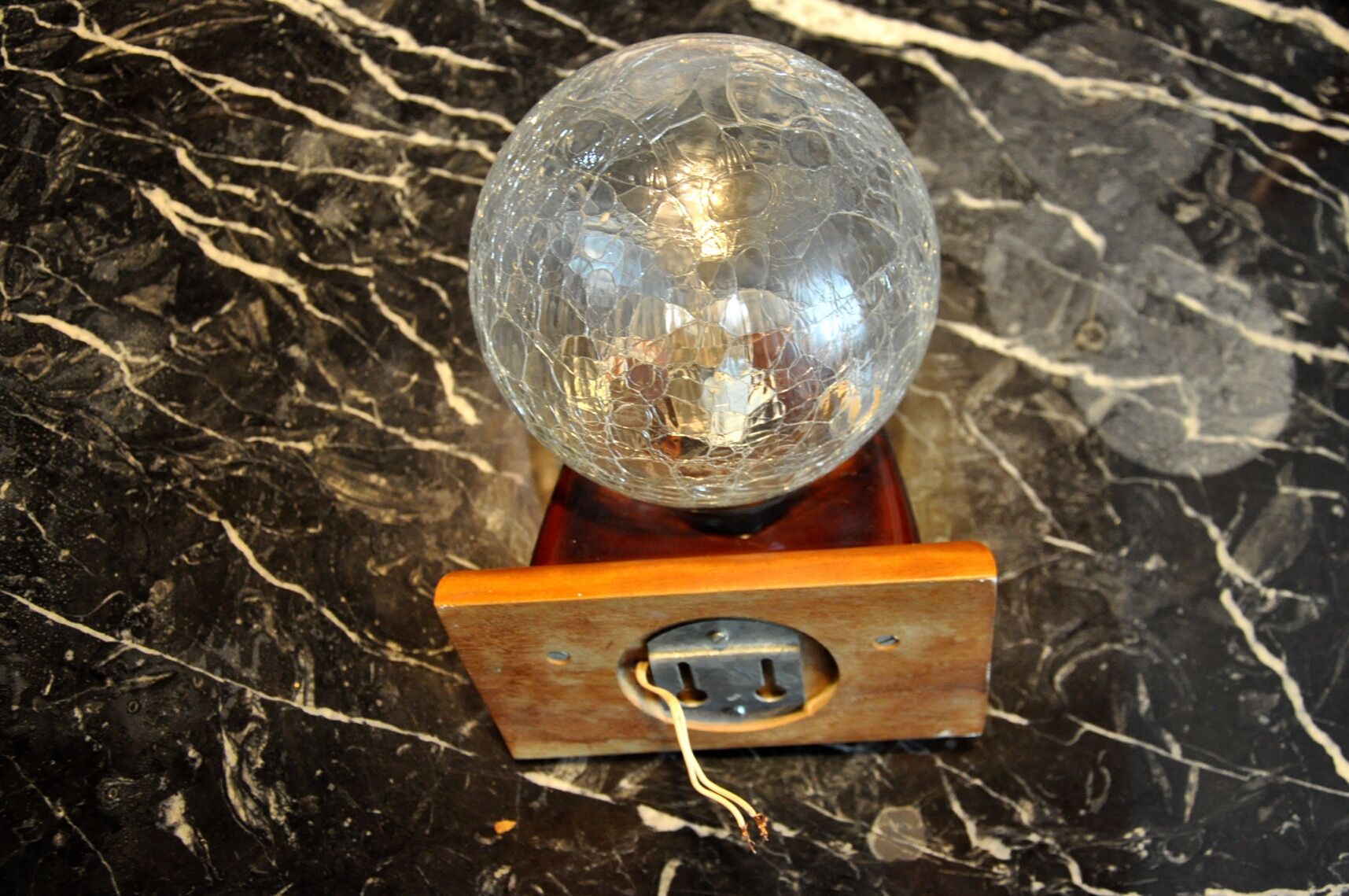 Wall lamp Space age, Murano glass, Italy, 1980