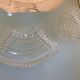 Servant of table on foot shower in silver metal art deco style