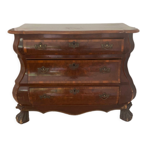 Commode bombée tombeau de style