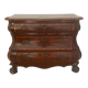 Eighteenth-century Dutch Rococo style tomb chest of drawers