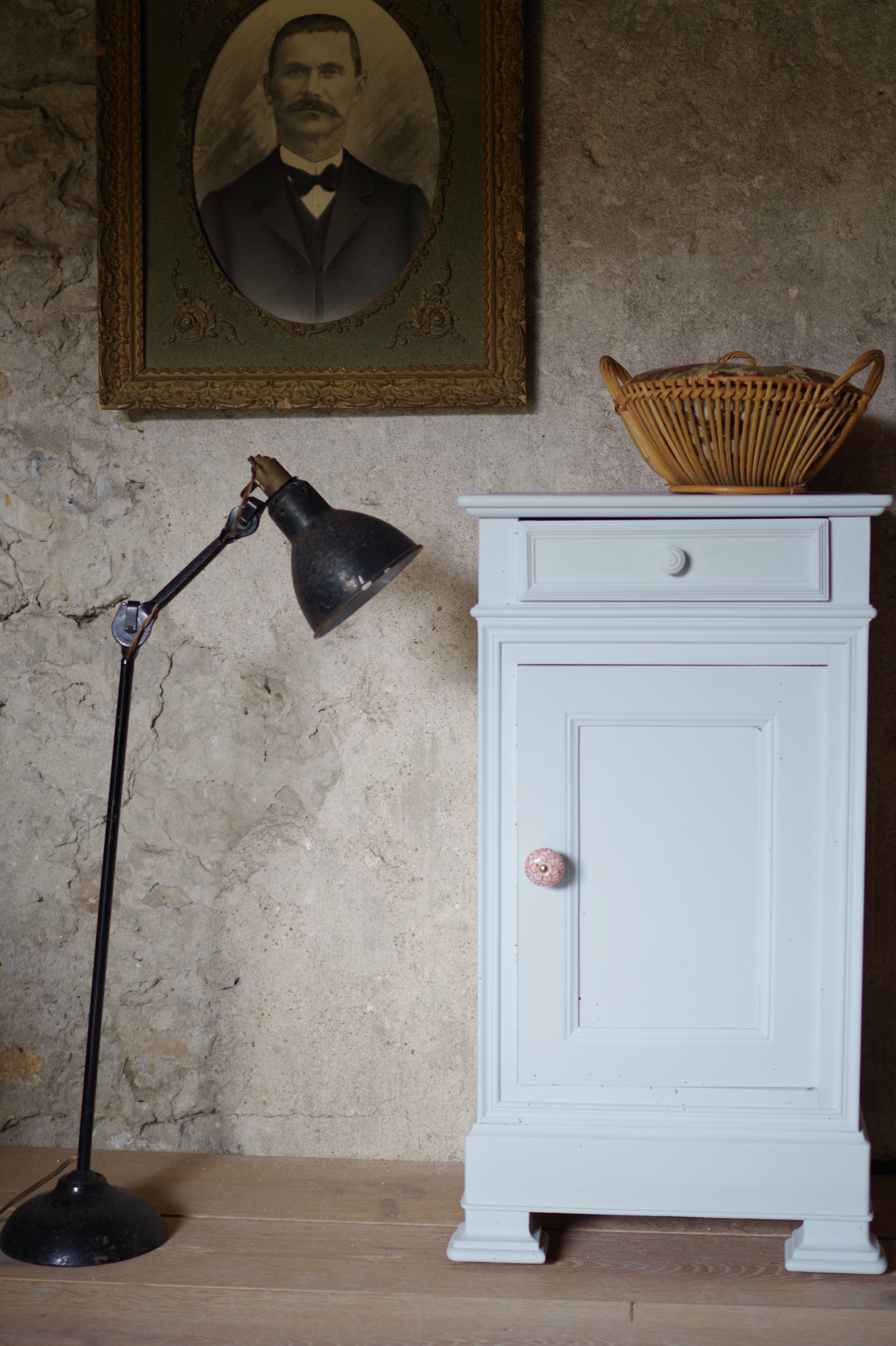 Confectioner - patinated blue ragmaker