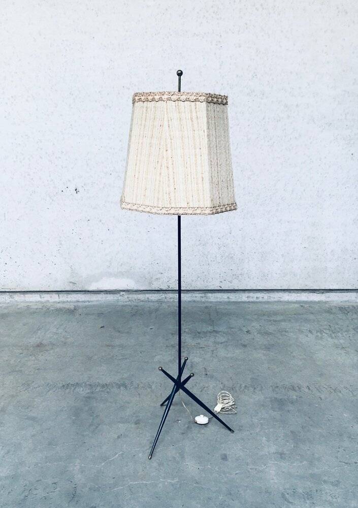 Space Age Floor Lamp, Belgium, 1950s