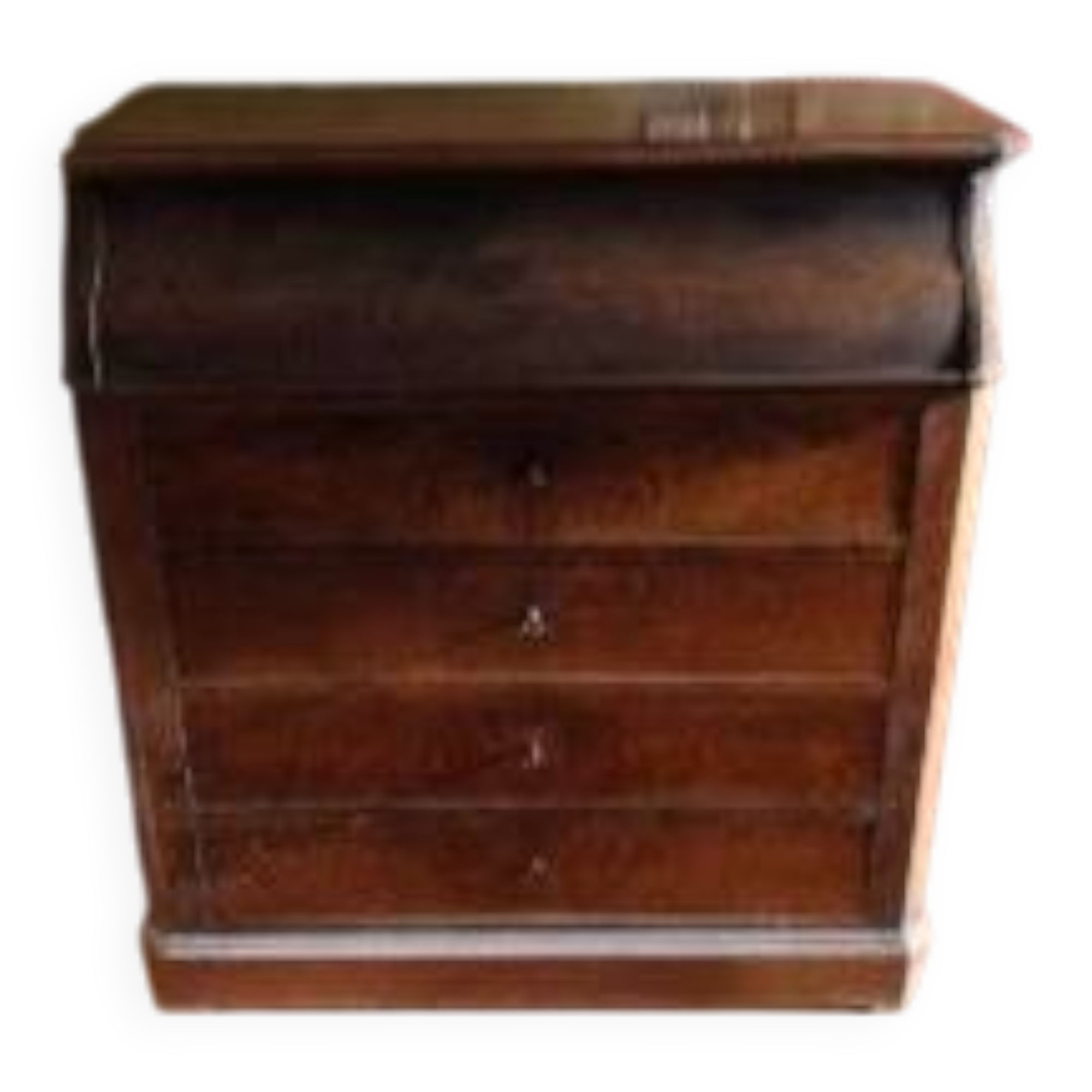 Wood and marble dressing table