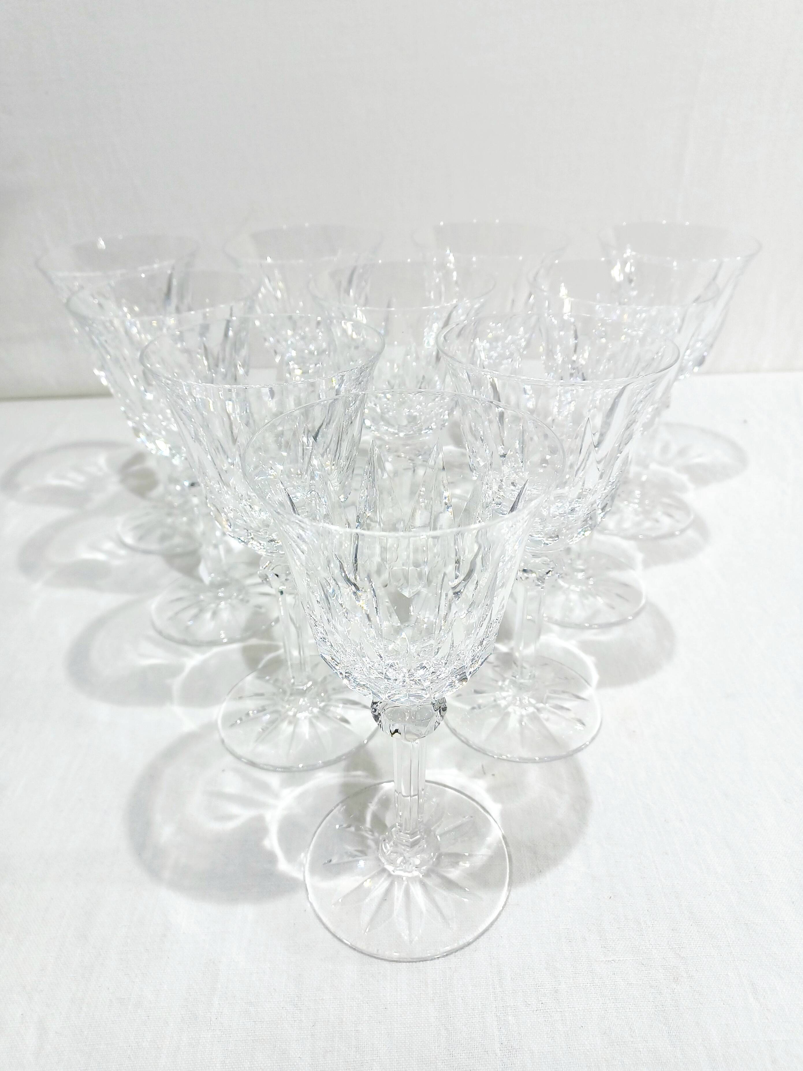 Saint Louis – 10 verres à eau En Cristal modèle Provence