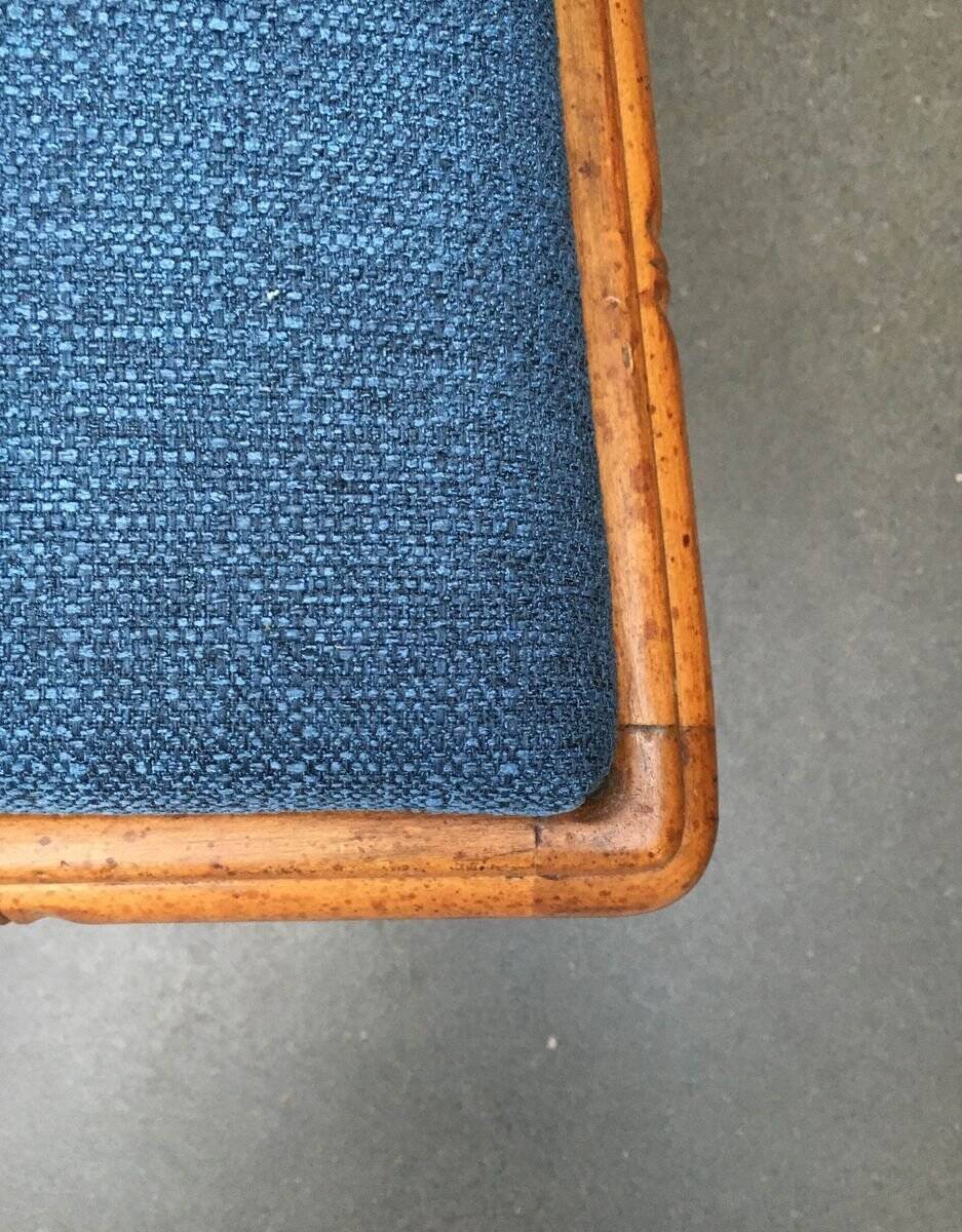 Mid-century Italian dining chairs by Giorgetti, set of 4.