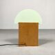 Wood and plastic retro lamp, 1970