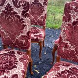 6 Louis XV style chairs