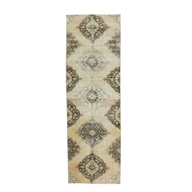 Anatolian Turkish Oushak Wool Rug 100x315