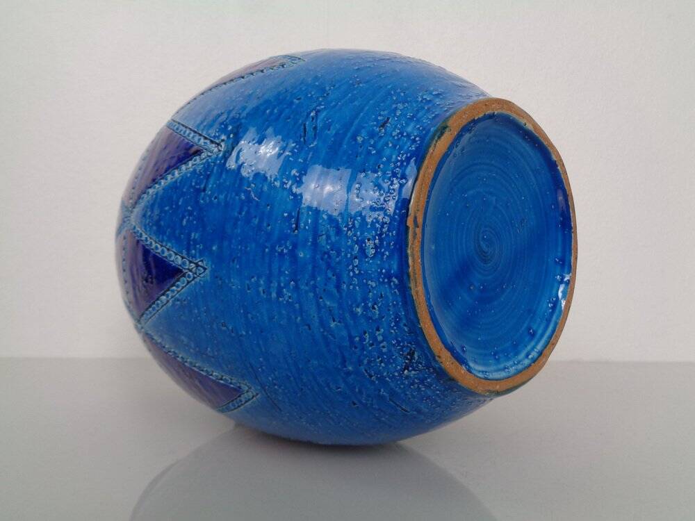Studio ceramic jug by Aldo Londi for Bitossi, Italy, 1960s