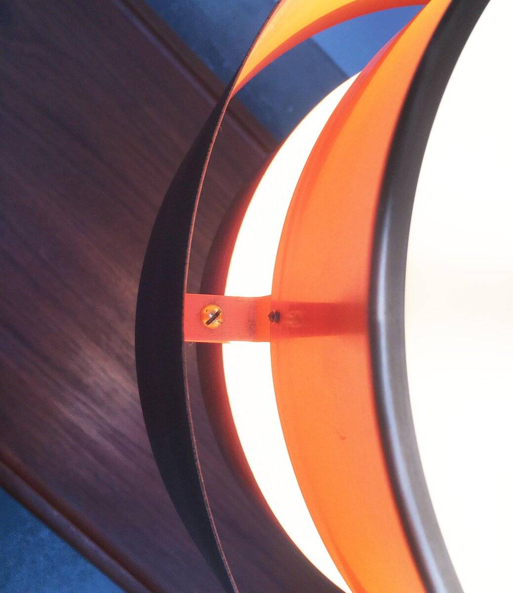 Mid-century Saturn chandelier by Jo Hammerborg for Fog & Mørup.