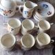 Service a café vintage année 60 en céramique , modéle céranoro st amand françe