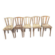 Set of 5 Baumann bistro chairs 83