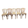 Set of 5 Baumann bistro chairs 83