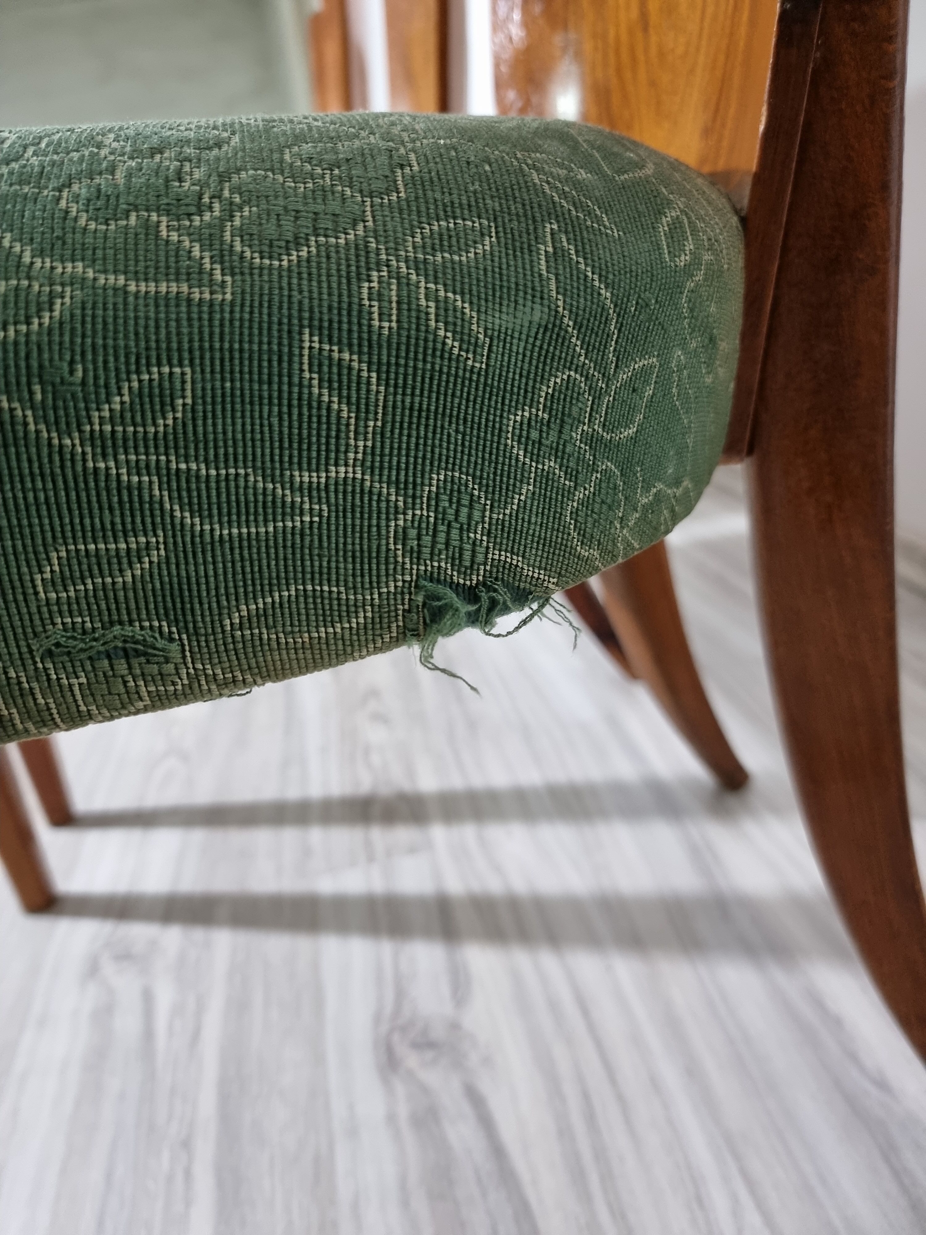 Dining chairs by Jindrich Halabala