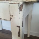 Table d'appoint style ferme