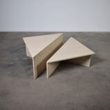 Travertine Coffee Table By Up&Up, Italy, 1970s