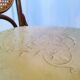 Set of 4 Vintage Bentwood Dining Chairs: Cane Back, Leather Seat, Thonet St
