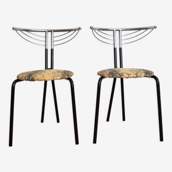 Chaises des années 80 design