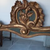 Miroir XIXème bois doré