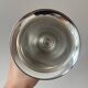 Silver-plated single flower vase