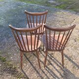 3 Baumann minuet chairs
