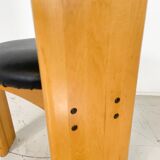 Set of 6 Dining Chairs by Mario Marenco for Mobil Girgi, Italy, 1970s