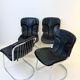Set of 4 chairs by Willy Rizzo, 1970s