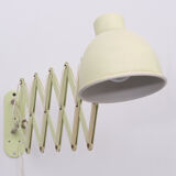 Metal Scissor Wall Lamp 1950s, Dutch